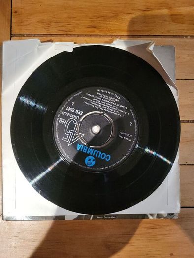 George Weldon Bach Delibes Classical 7 inch EP Columbia