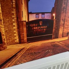 CANVAS PICTURE of Guinness brewery Gates