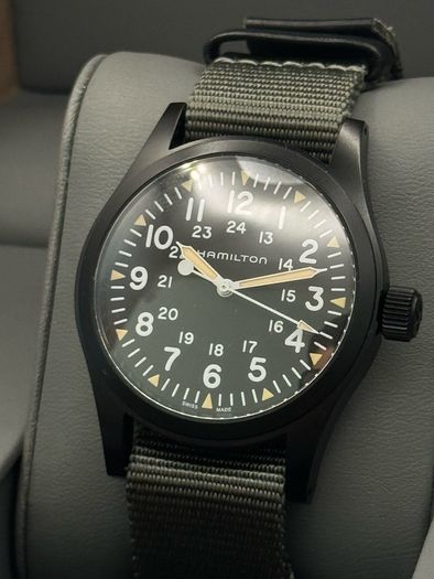 Hamilton Khaki Field PVD Complete set