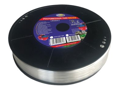 Aqua Nova Polyurethane PU CO2 Tubing 6x4mm High Pressure Transparent Hose