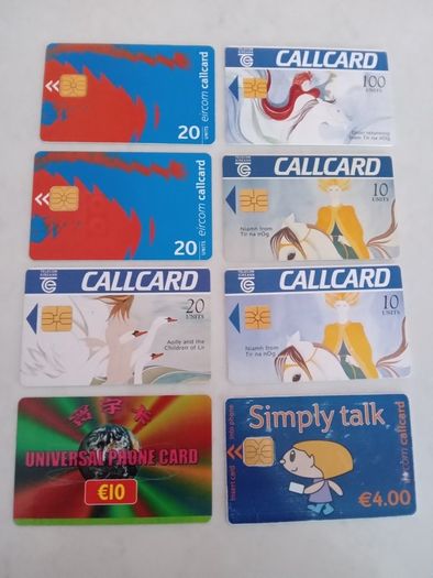 Call Cards 7 irish cards 1 International