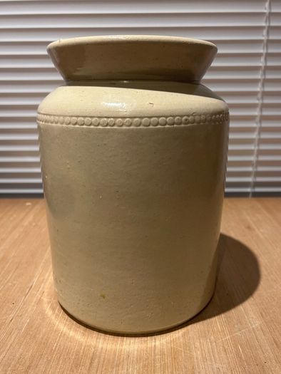 Large Vintage Stoneware Pottery Jar