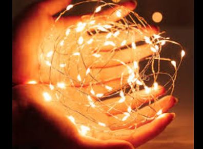 Magical Lights in a Jar - great alternative to table lamps - nice gift