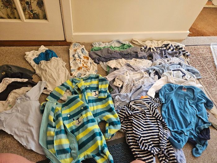 Baby boy clothes bundle 3-6months 100 pieces NEXT,F&F,Mama &Papa