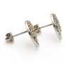 Vintage 925 Sterling Silver Tree Of Life Earrings Image 7
