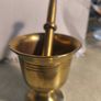 Vintage Brass Mortar and Pestle Image 10