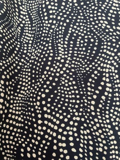 Dunnes Top Navy White Mix