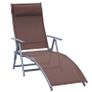 Sun Lounger Recliner, Textilene-black Multiple Colours Available (free Shipping) Image 7