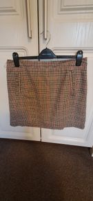 Check Mini skirt