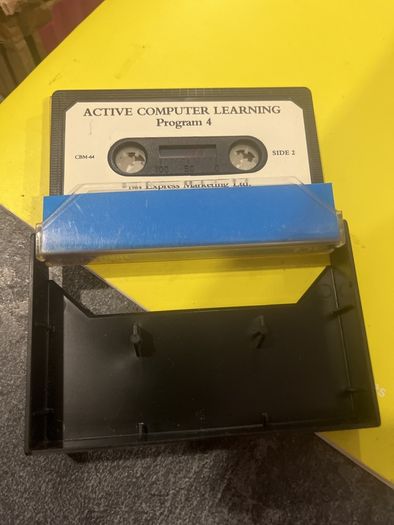 Official Commodore 64 (C64) Programming & Educational Lot 7 Items (CIB with Stencil)