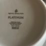 Royal Doulton Platinum Cups & Saucers Image 3