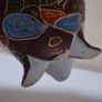 SALE!  Vintage Hand Painted Japanese Porcelain Vessel Image 7