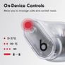 Beats Studio Buds + | True Wireless Noise Cancelling Earbuds, Enhanced Apple & Android Compatibility, Built-in Microphone, Sweat-Resistant Bluetooth Headphones, Spatial Audio - Transparent (Brand New) Image 3
