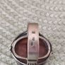 Rare Vintage Polish Rytosztuka Silver & Baltic Amber Ring Image 3