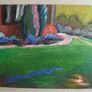 N Howard Flanders UK Artist Oil Painting 'House Opposite' Image 2