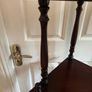 4-Tier Dark Wood Corner Whatnot/Display Shelf Unit Image 3