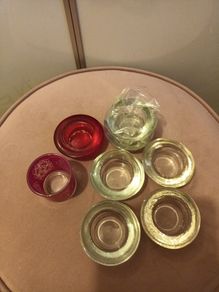 T light holders x8