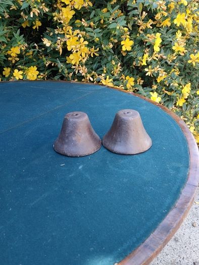 2 x cast iron bell housing