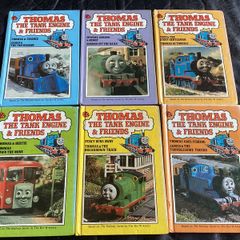 Set of 6 Vintage Ladybird Thomas The Tank Engine & Friends Books