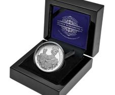 Tokelau 5 Dollars 1 Oz Silver Coin 2022 - Queen Elizabeth II 1952 Accession to the Throne. Proof