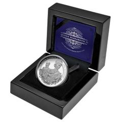 Tokelau 5 Dollars 1 Oz Silver Coin 2022 - Queen Elizabeth II 1952 Accession to the Throne. Proof
