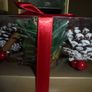Decorated Christmas Candle in Presentation Box for Sale Image 4