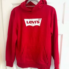 Levi's Boy's Red Logo Hoodie - Size XL