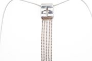 Sterling Silver Fringe Necklace