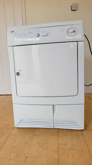Tumble Dryer - White Zanussi electrolux autoreverse 6kg dryer