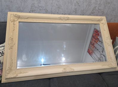Large Cream Mirror