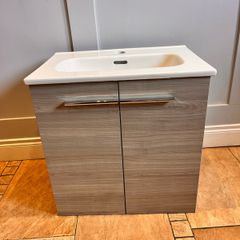 Vanity unit wall hung 50cm