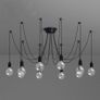 10 Lights Spider Lights Pendant Light Multiple Bulb Sockets Ceiling Lighting Party DIY Pendant Lamp for Bedroom Cafe Hall Bar Image 4