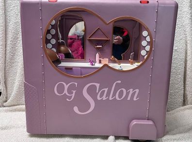 Our Generation Hair Salon Trailer Set