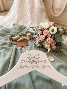 Mother of the Bride Personalised Wedding Hanger