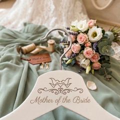 Mother of the Bride Personalised Wedding Hanger