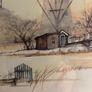 Two lovely matching prints by danish artist Mads Stage Image 8