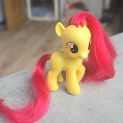 Baby Applebloom Apple Bloom 3 inch Brushable MLP G4 My Little Pony