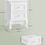 Set of two bedside Lockers FREE DELIVERY Image 7