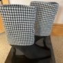 NYandcompany Kalissa Black and hounds tooth boots Size 7 BNIB Image 2
