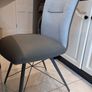 Grey table & 4 chairs Image 7