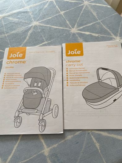 Joie 2 in 1 pram with carry cot