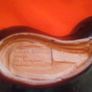 Vintage Rossa Studio Pottery Dish. Image 3