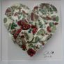 Handmade framed Mosaic Heart Image 2