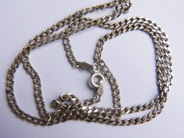 Vintage Sterling Silver 925 - 20 Inch  Curb Link Chain 6,4g