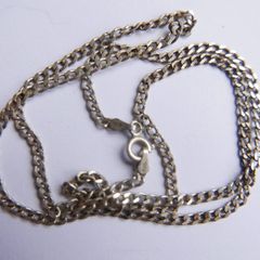 Vintage Sterling Silver 925 - 20 Inch  Curb Link Chain 6,4g