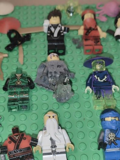 Lego Ninjago Figure Bundle and Accessories