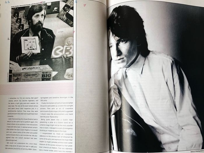 North Side Story: U2 in Dublin 1978-1983 - Hot Press Book with Map