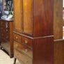 Georgian Mahogany Linen Press / Wardrobe Image 7