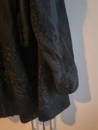 Woman's Black Cape Coat