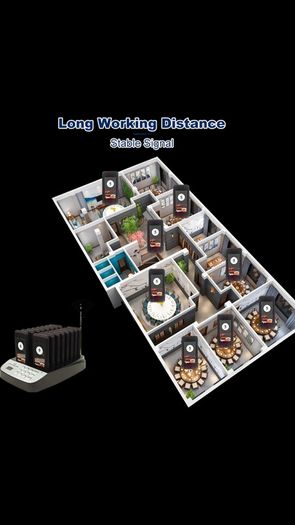 Wireless Calling System for Restaurant ,Shop, BAR, Food Truck